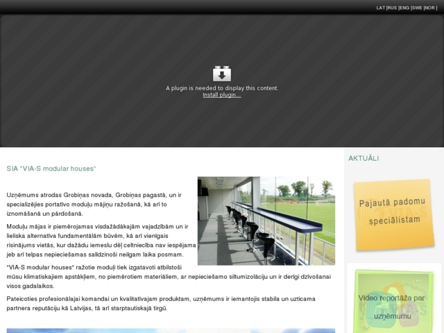 VIA-S modular houses, SIA